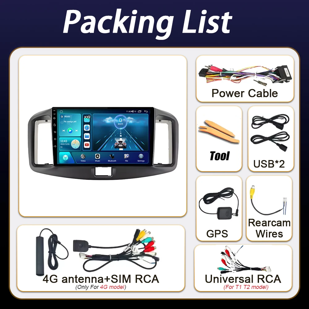 For Toyota DAIHATSU MIRA 2013 2014 2015 2016-2017 Android Carplay Bluetooth Stereo Multimedia Player Radio Samochodowe Wireless