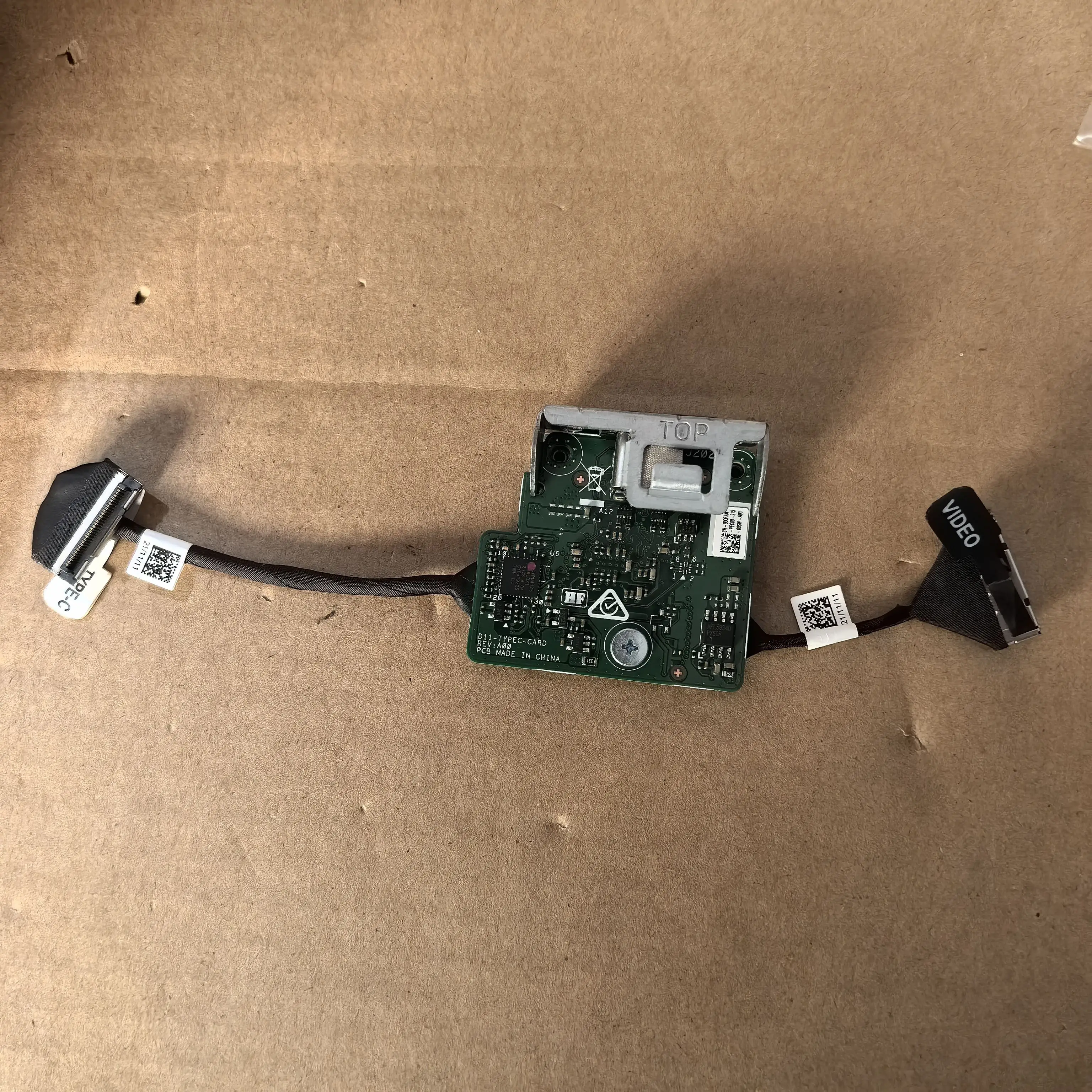 For Dell 7060 7070 7080 7090MFF Type c Extension Module 00FJM Support 4K