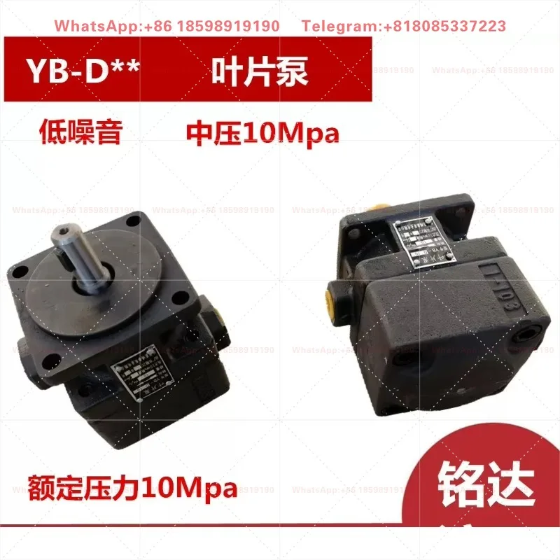 1 piece suitable for Bomba de aceite de aspas YBD-4/6/6.3/10/12/16/20/25/32/40/50/63/80/100 YB1-2.5
