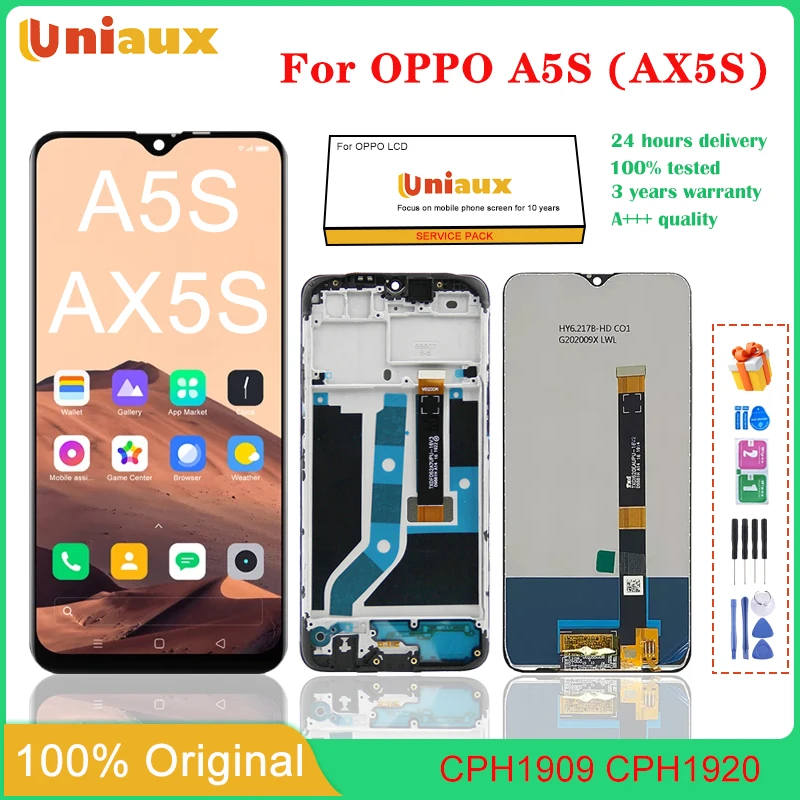 

For OPPO A5S Mobile Phone LCD Screen Display assembly Touch Screen LCD Panel Replacement