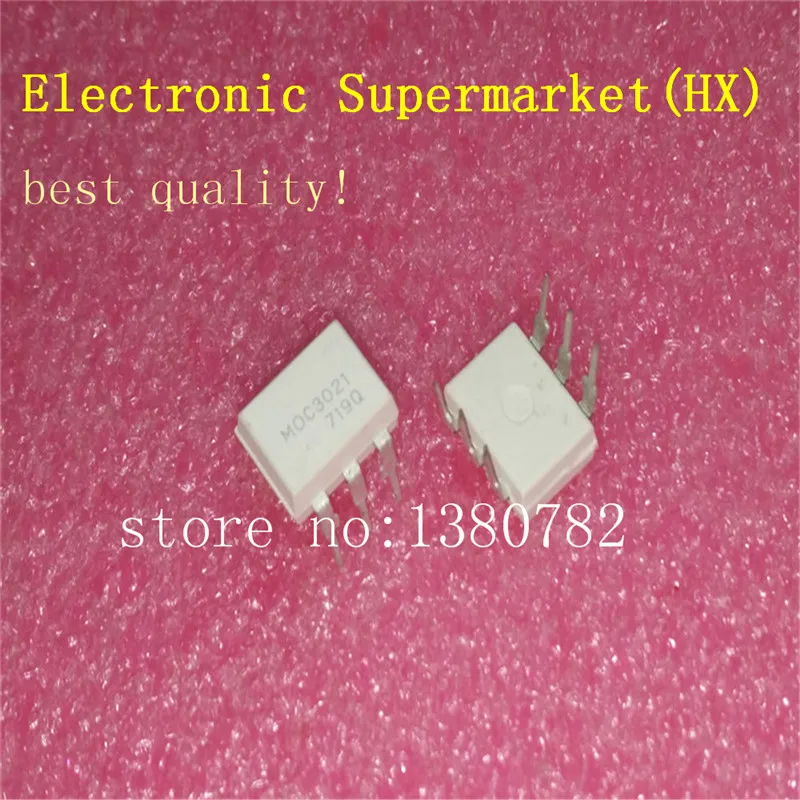 

Free Shipping 100pcs/lots MOC3021 3021 DIP-6 New original IC In stock!