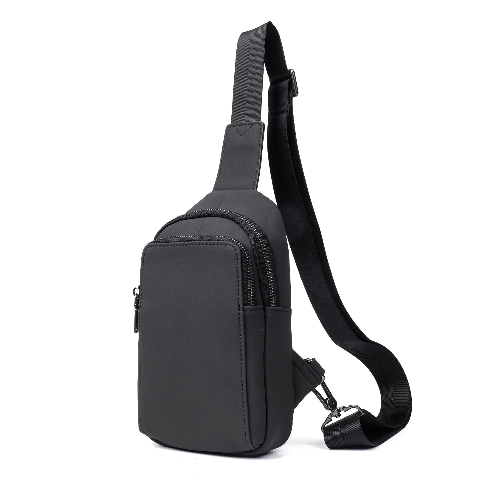 2036 men's  shoulder messenger  wear-resistant leather breast  men's Korean casual cowhide satchel outdoor bag