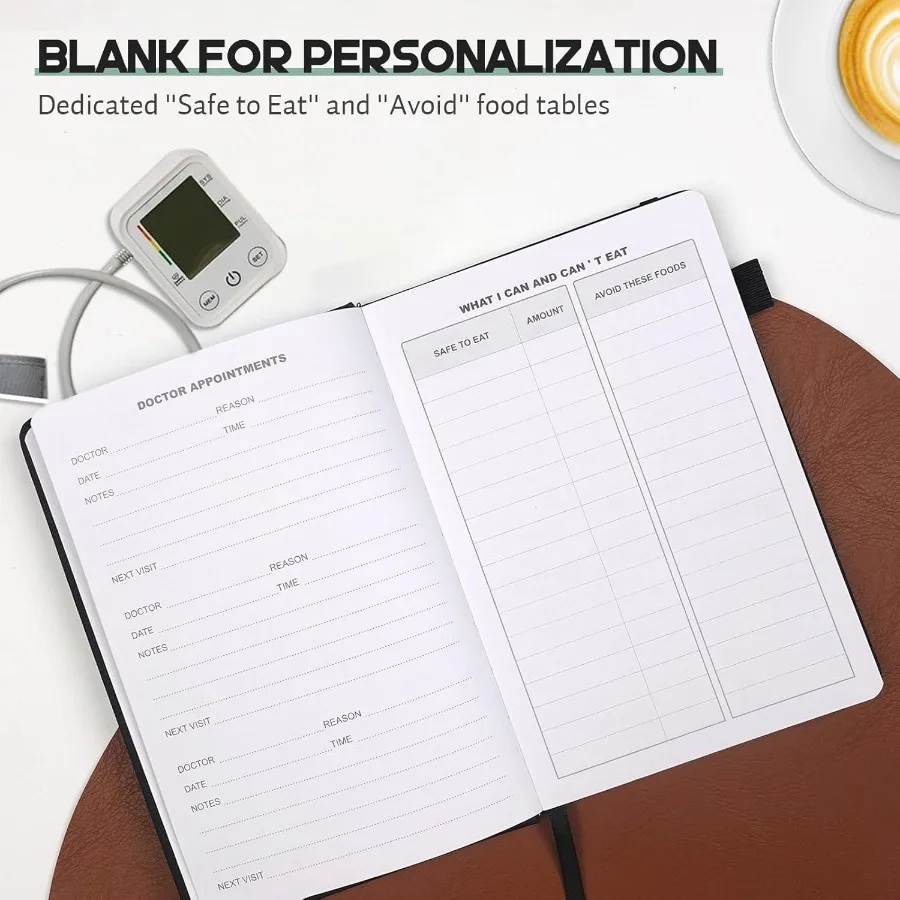 Libro de registro para la diabetes: registro diario de azúcar en sangre para el libro de viaje de glucosa para la diabetes tipo 1 y 2. Registro de glucosa en sangre y dosis de insulina