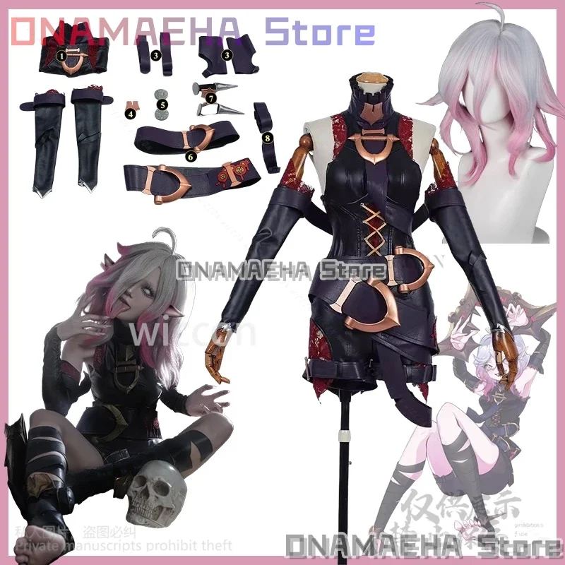 

CosplayBriar Cosplay Anime Game League Of Legends Costume Sexy Jumpsuit Jirai Kei Girls Woman For Halloween Anime Customized