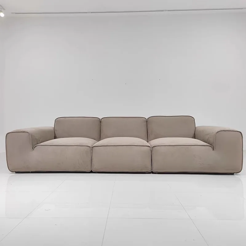 

Sofa fabric matte cloth technology cloth minimalist living room straight tofu blocks