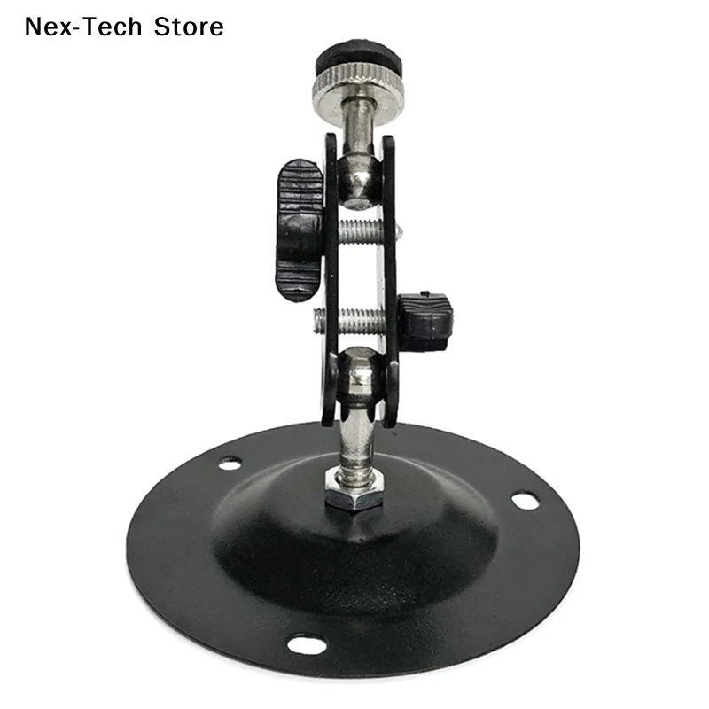 [NT]Black Wall Mount Bracket Installation Monitor Holder Camera Mount Support Security Rotary CCTV Surveillance Camera Stand[NT] view 4