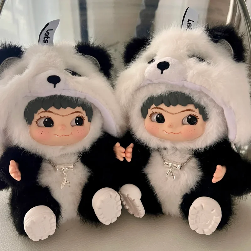

New Genuine Wakuku Pangdada Panda Limited Edition Celebrity Inspired Hanging Charm Kawaii Birthday Collectible Gift As Boy Girl