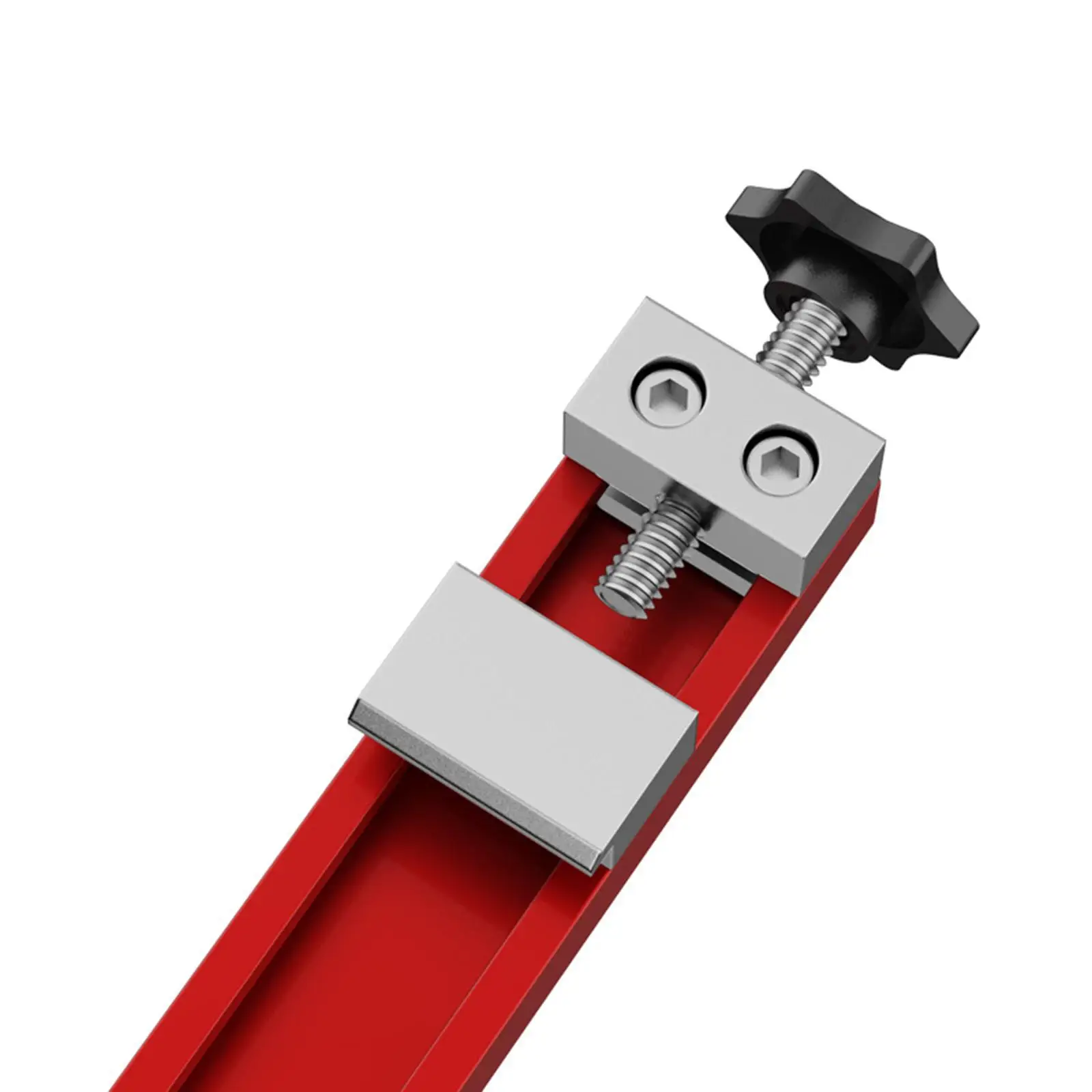 Portable Electric Circular Saw Guide Rail Adjustable Positioning Clamp for Woodworking Cutting Projects