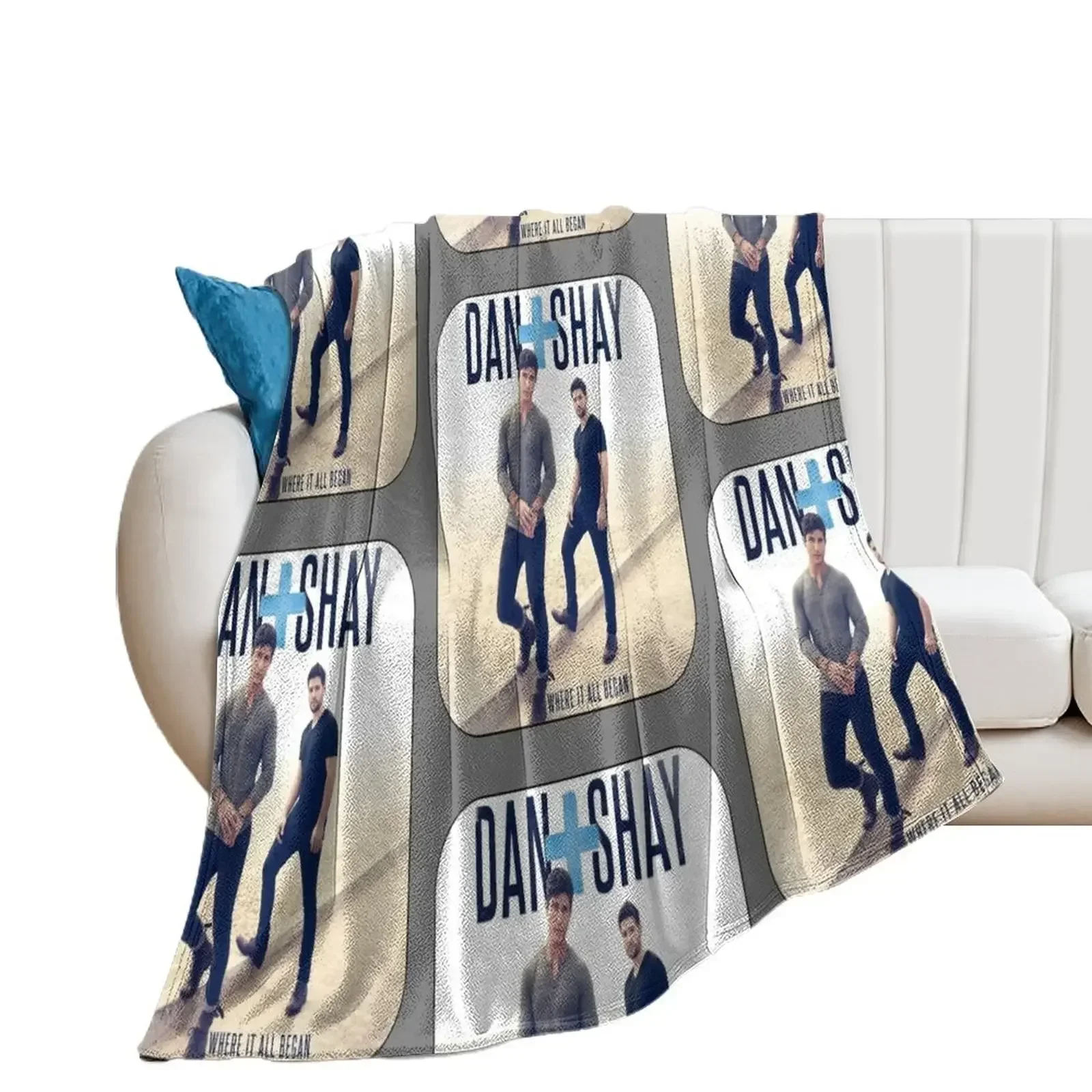 

Women_s Dan Shay Album Throw Blanket Flannels Cute Sofa Quilt Kid'S Blankets