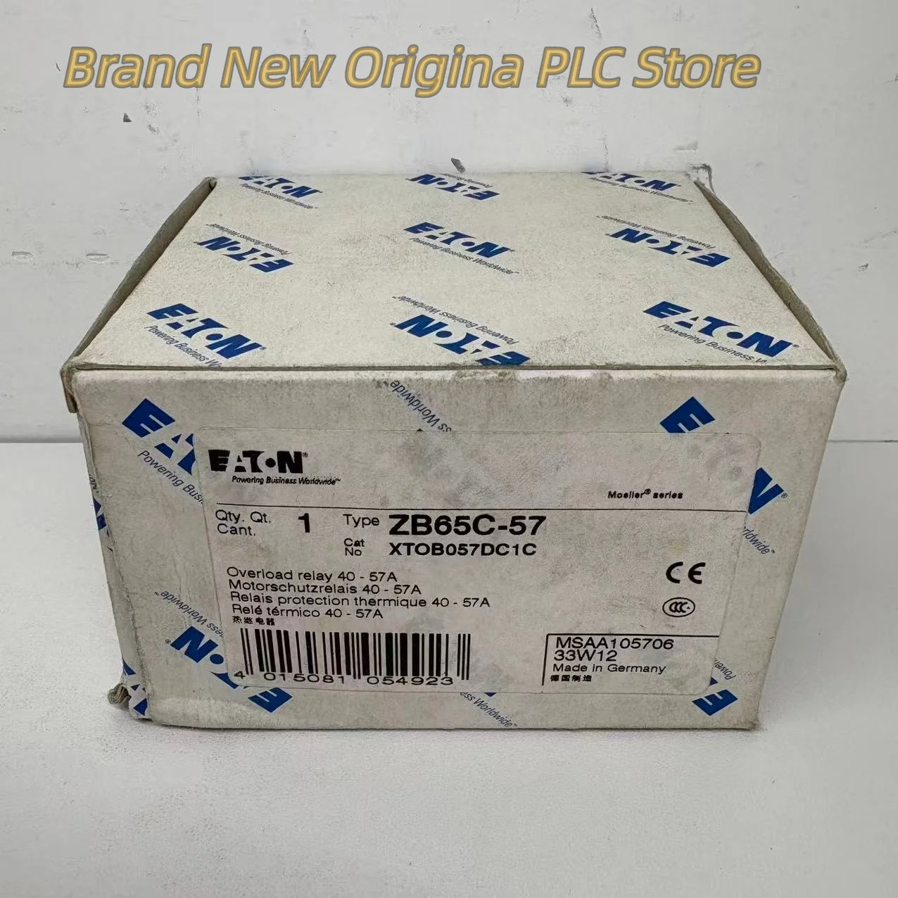 

ZB65C-57 XTOB057DC1C 40-57A Тепловое реле перегрузки 100% НОВОЕ