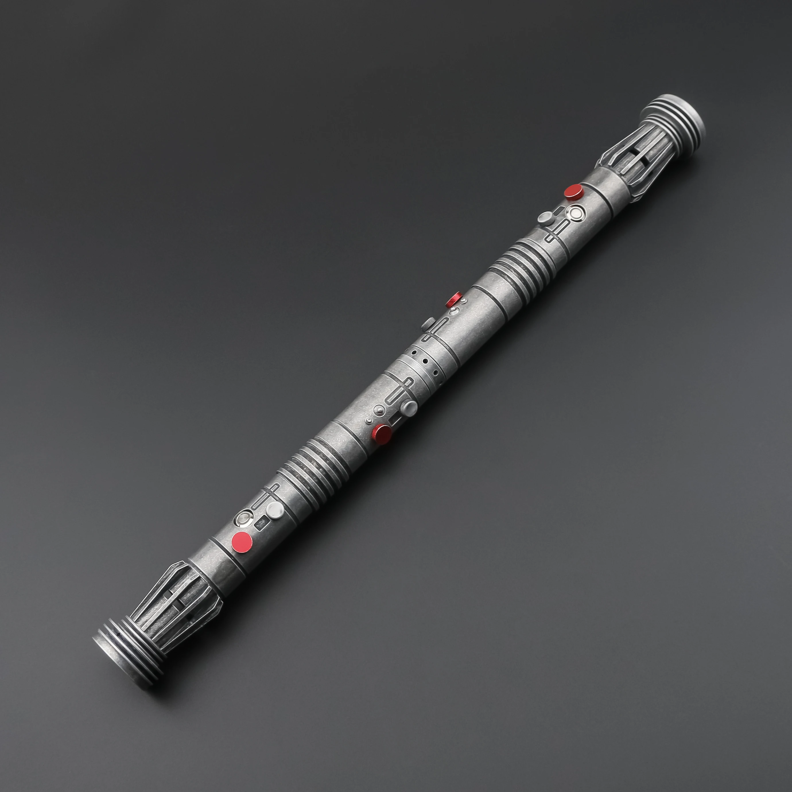 TXQSABER Designed Lightsaber Darth Maul SE Weathered FOC Smooth Swing Blaster Matal Handle Laser Sword Toys for Cosplay Adult