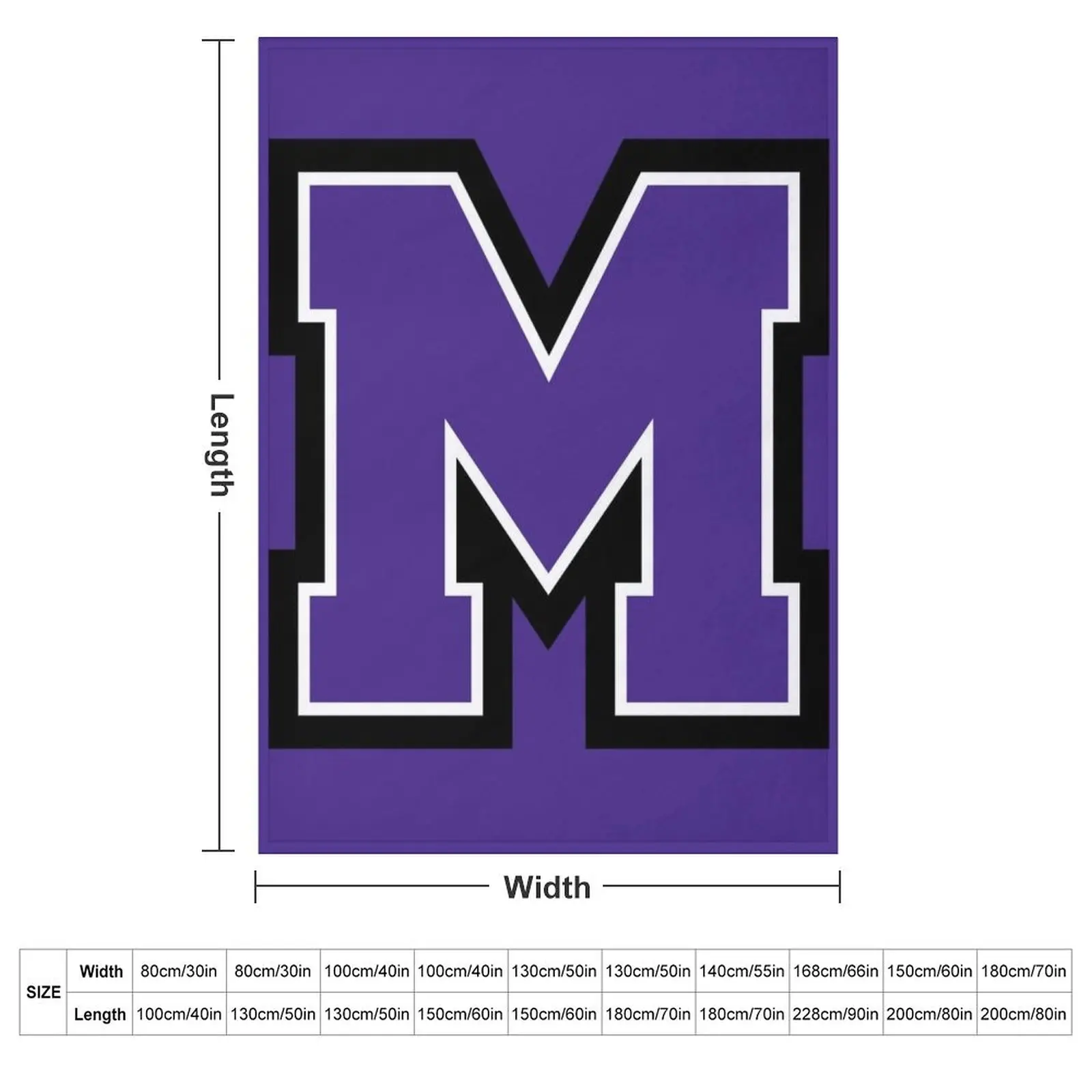 University of Mount Union raiders Throw Blanket Decorative Sofa Cute Plaid Large valentine gift ideas Thin Blankets