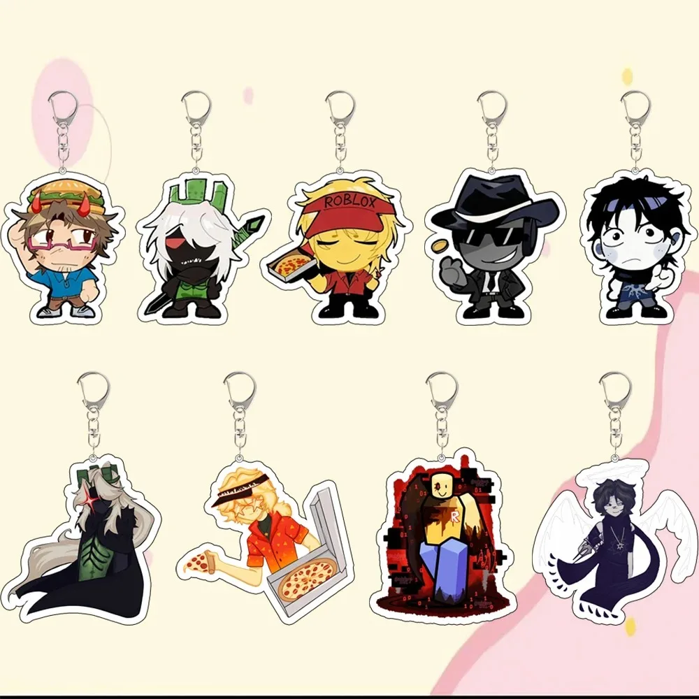

For Forsaken EIliot 007n7 Two Time Chance John Doe 1x1x1x1 Acrylic Keychain Custom Cartoons First Choice for Gifts Accessories