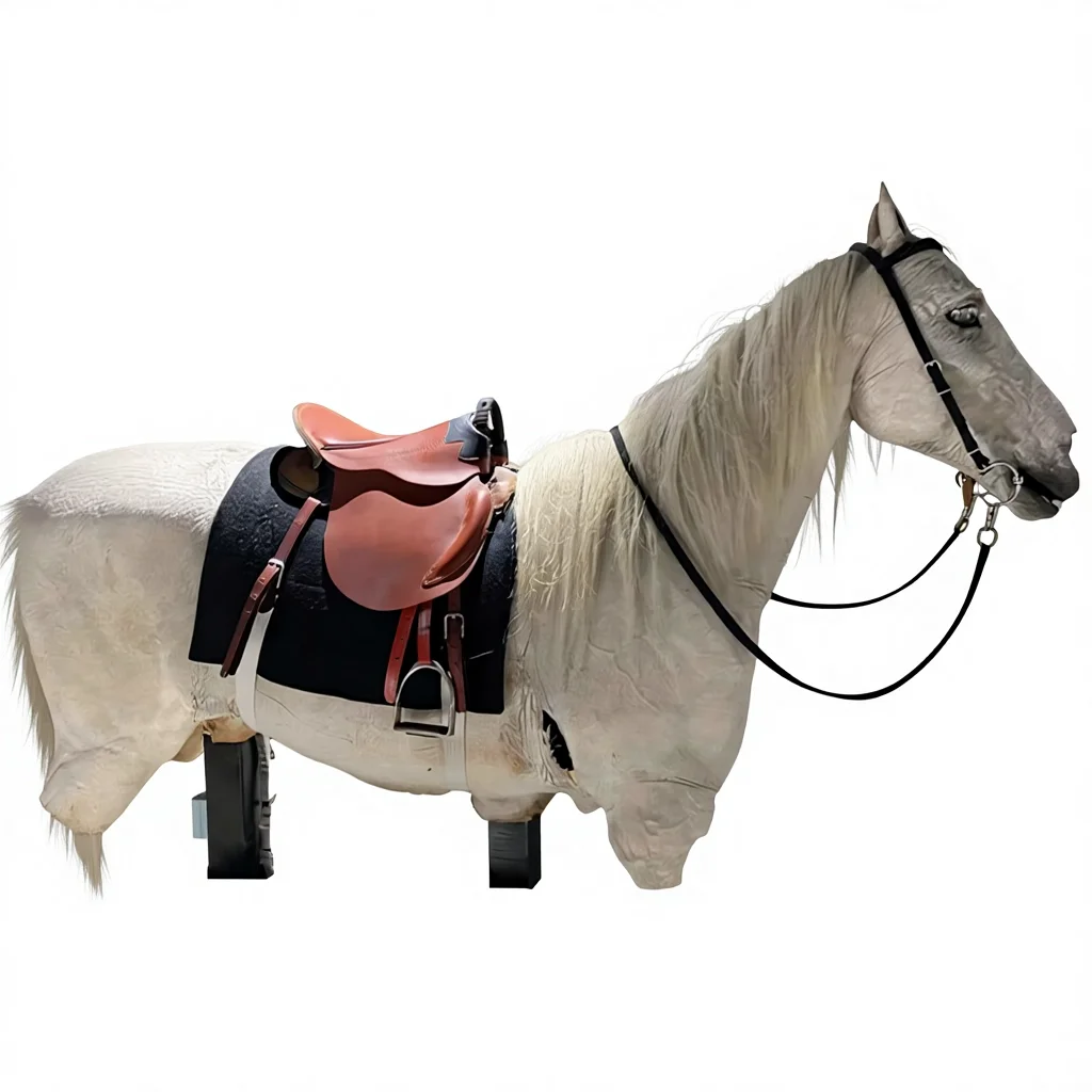 Advanced Horse Riding Machine Simulation Horse Fitness Equipment Realistic Action Entertainment Equipment Made in China