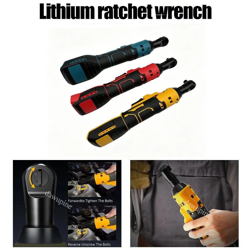 

Power Tool Accessories Cordless Electric Ratchet Wrench Screwdriver for Makita for Milwaukee for Dewalt 18V 20V Battery Adapter