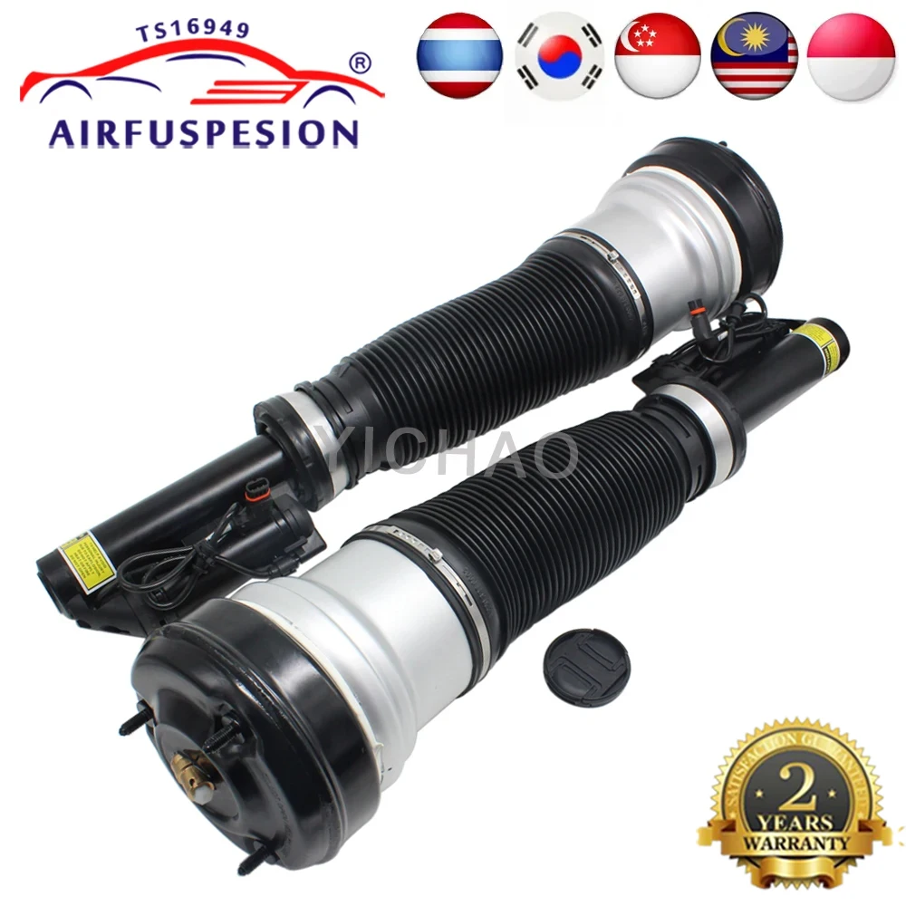 

Pair For Mercedes W220 S Class S430 S350 2Matic Front Left + Right Air Suspension Shock Absorber Struts A2203202438 A2203205113