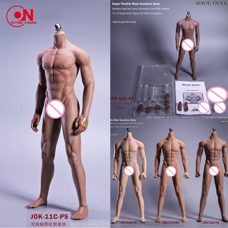 

JIAOU Doll JOK-10A JOK-11C JOK-12D JOK-17A 1/6 Male Super-Flexible Seamless Body with Stainless Steel Skeleton Action Figure