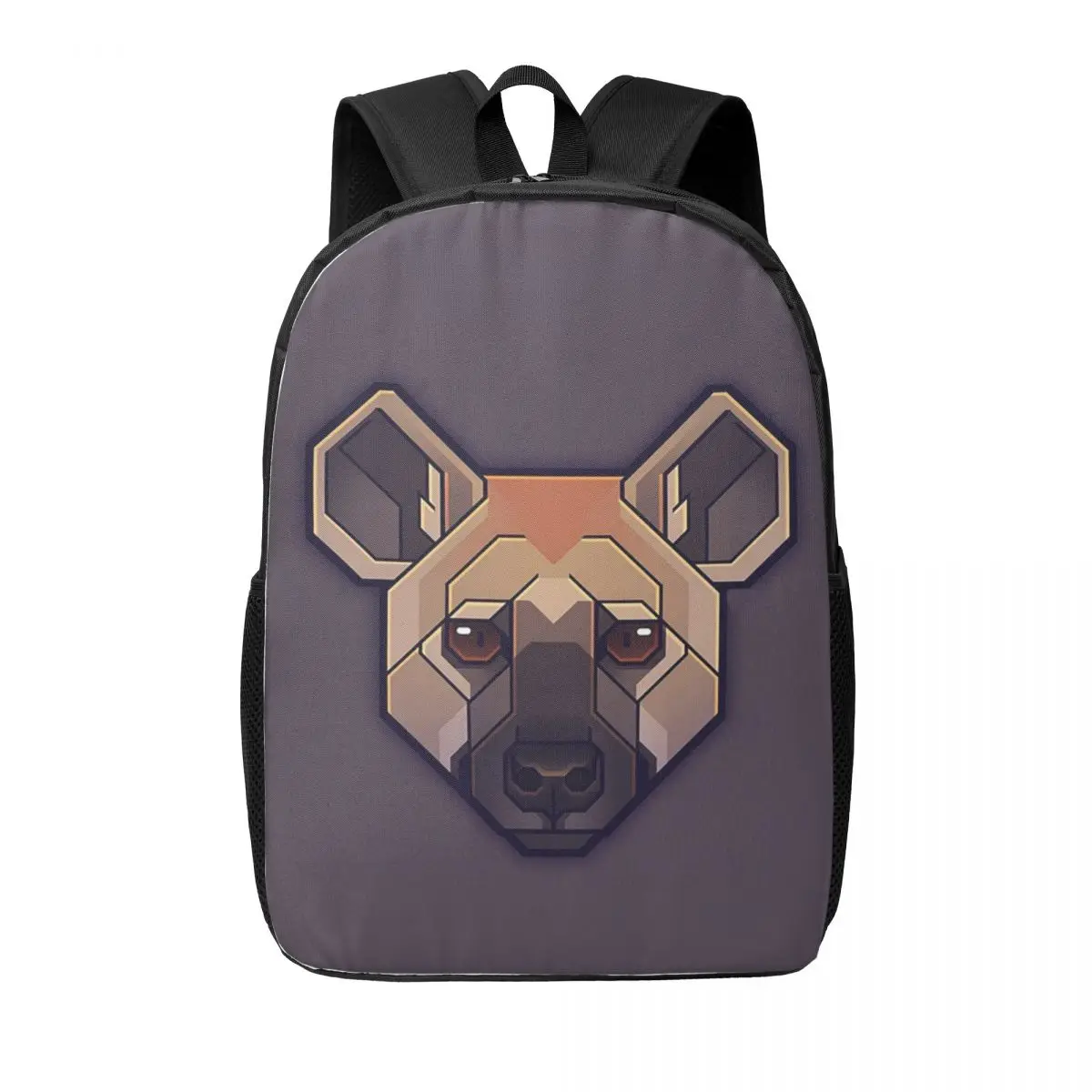 

Spotted Hyena Woman Backpacks Boys Girls Bookbag Casual Children School Bags Portability Laptop Rucksack Shoulder Bag