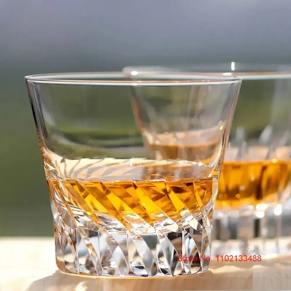 Angel Wings Whiskey Tumbler Glasses French Famous Design Gloria Crystal Wine Tasting Cup Victory Goddess Brandy Cognac Snifter