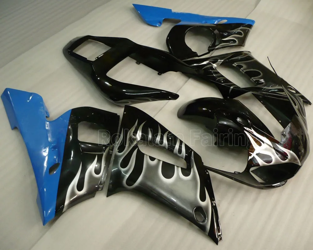 R6 Fairing For Yamaha YZF600 R6 1998-2002 YZF-R6 98 99 00 01 02 YZF 600 R6 ABS Flame Fairing (Injection Molding)