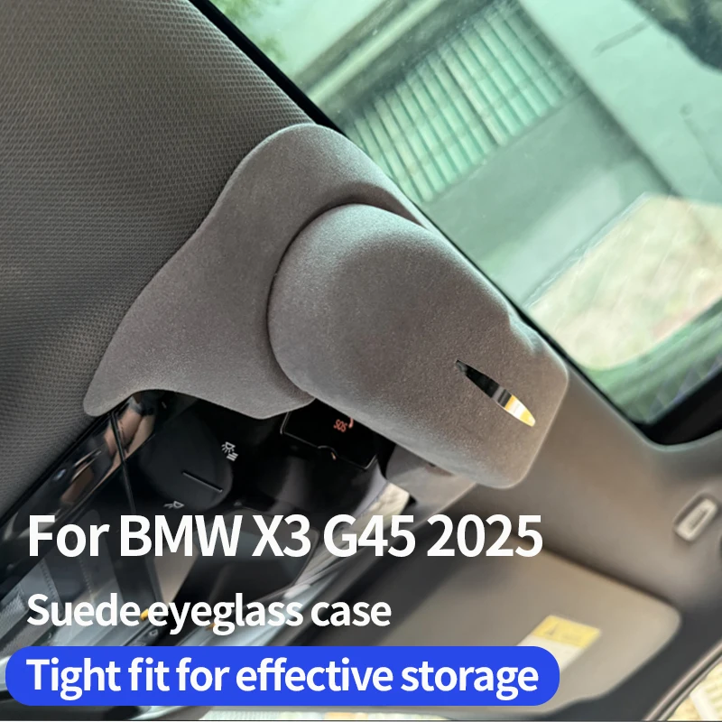

For BMW 5 series i5 X3 X5 X6 X7 G60 G45 G05 G06 G07 2024-2025 Car eyeglass clip storage box special sunglasses storage clip