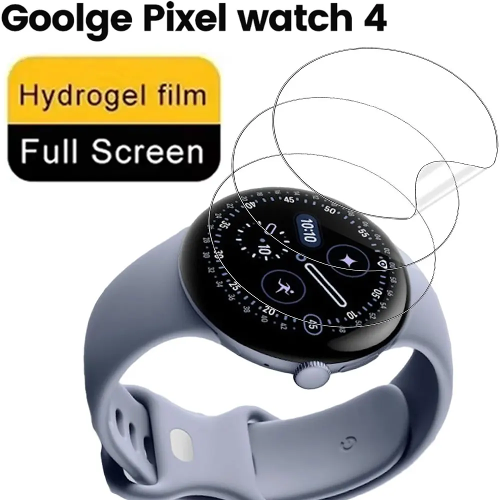 For Google Pixel Watch 4 41mm 45mm Soft Hydrogel Film HD Full Coverage Protective Film for Pixel Watch 4 Smart watch Accessories