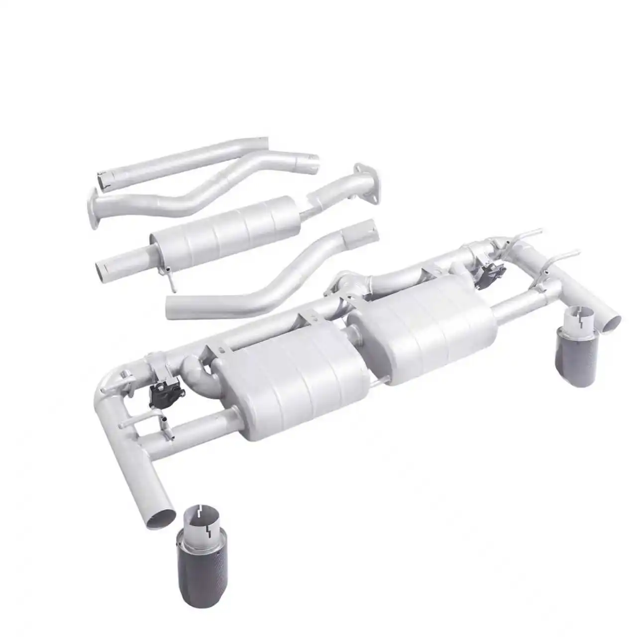GFC exhaust/Compatible with 2019 Mazda 3/ Axela 2.0L catback stainless steel performance valve exhaust system