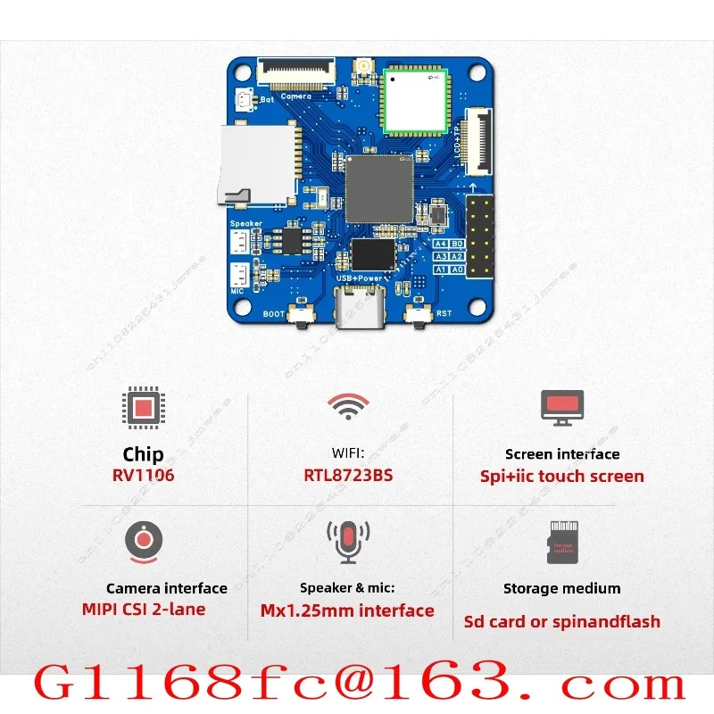 Desktop Robot Echo-AI Vision RV1106 Linux Development Board