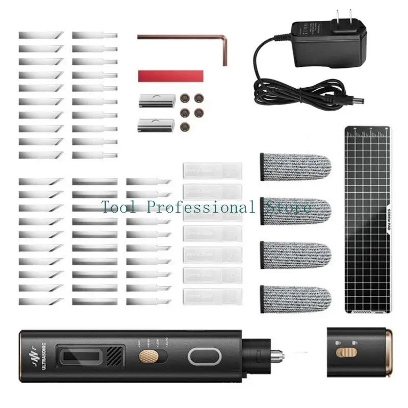 57QF Wireless Ultrasonics Cutter 40kHz Vibration 2 Cutting Mode For 3D Printing