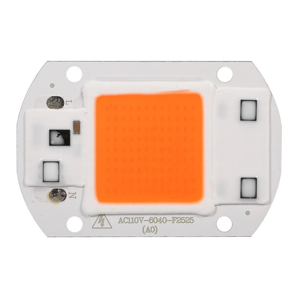 Aluminum COB LED Grow Light Energy Saving 120 Degree Beam Angle Plant Growth Lamp 110V Long Lifespan 50000hrs