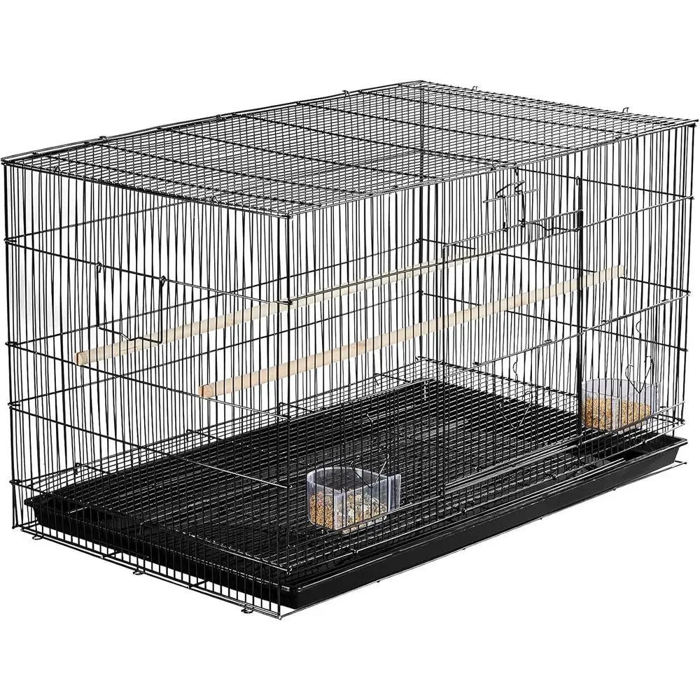 

Складные перерабатываемые клетки для птиц с выдвижным поддоном для мелких птиц и попугаев