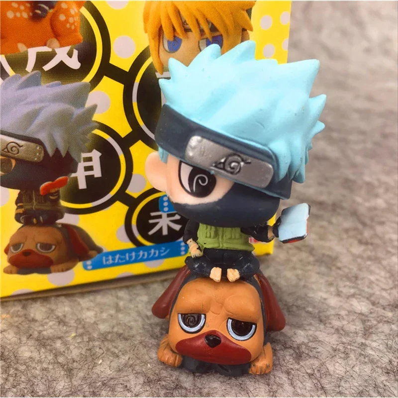 

6Pcs/set Anime Naruto Kakashi Q-Version Kawaii Action Figure Model Pvc Statue Toys Doll Desk Decor Collectible Gift Kid Toy Boy