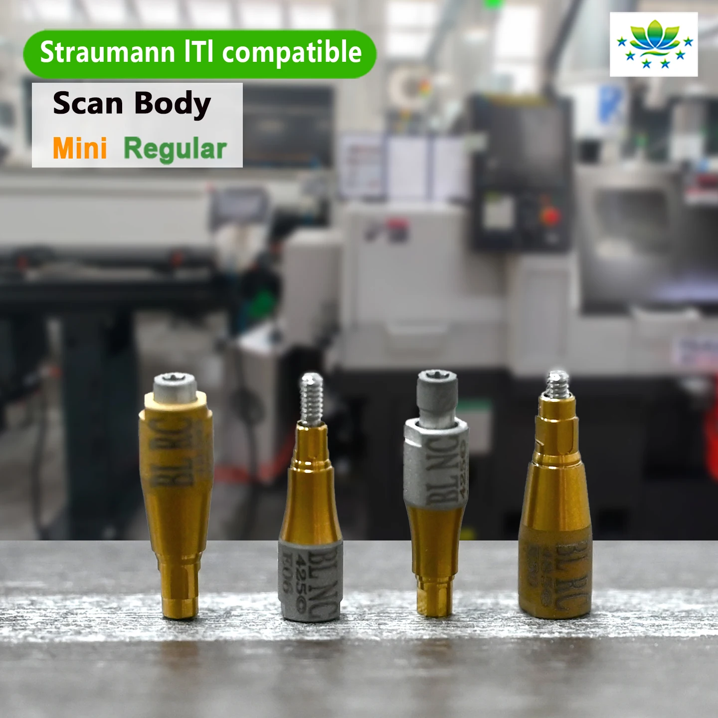 High Precision Scan Body for Straumann Compatible All Scanners Durable Accurate Fit Dental Lab Tool Factory Direct Fast Shipping