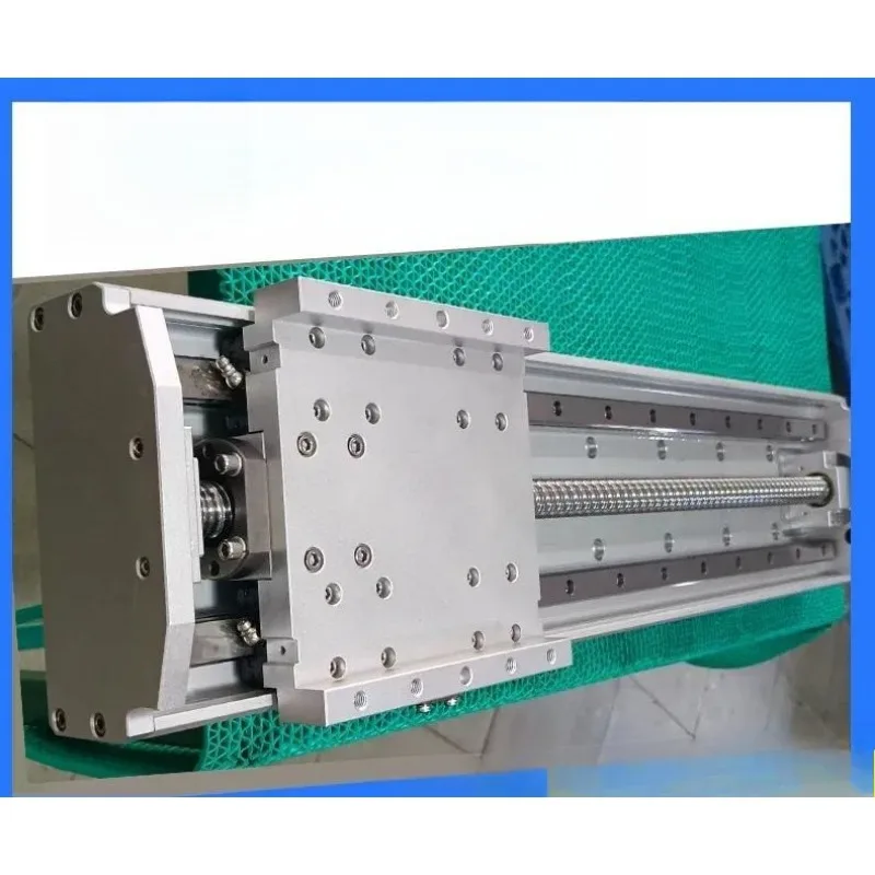 Heavy Load Ball Screw Slide Table XY Three Axis Motion Platform Silent Smooth Steel Guide Rail Module for Industrial