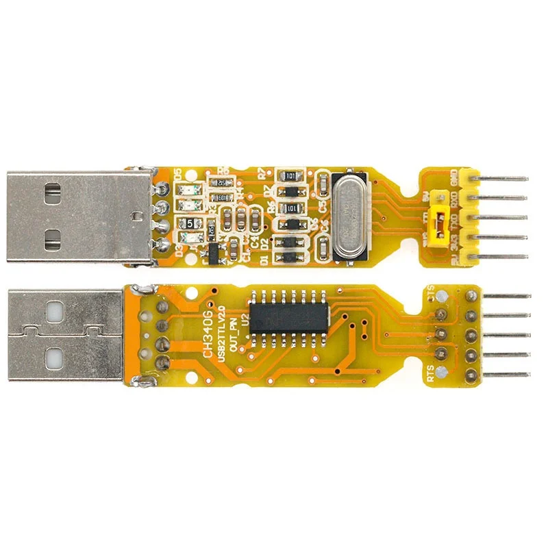 USB to TTL brush line CH340G upgrade module USB to serial port download line nine brush