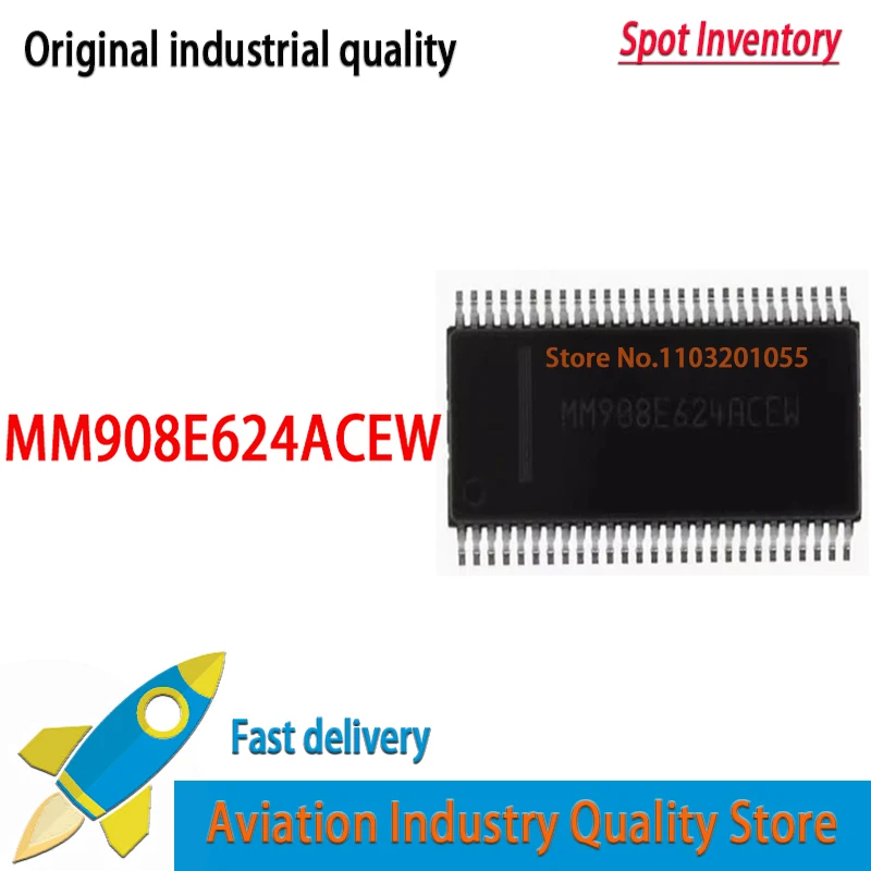 10PCS MM908E624 MM908E624ACEW NEW  SSOP54 Quality Brand New