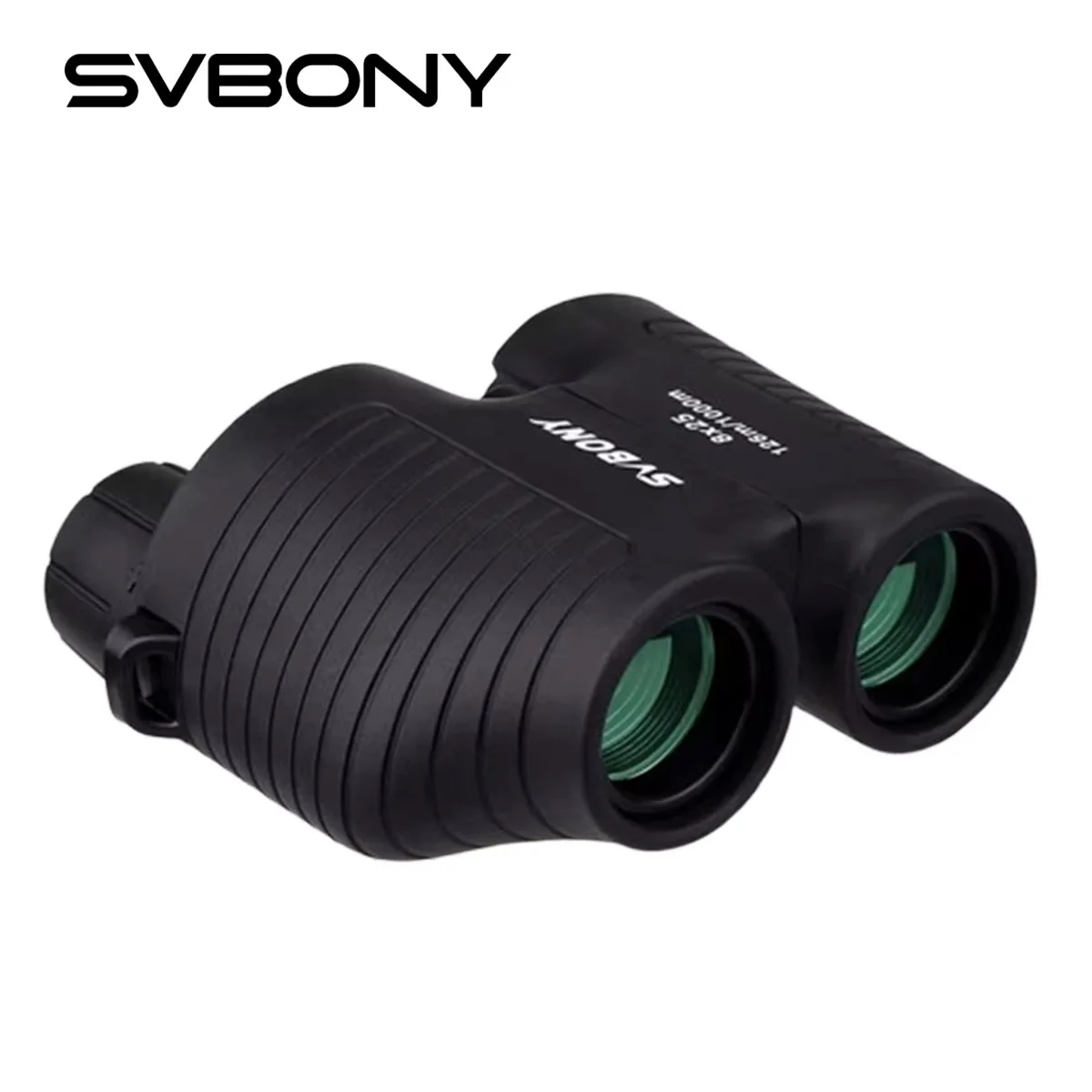 SVBONY SV10 Telescopio Prismáticos 8x25 Compactos de Enfoque Fijo, Mini Binoculares Portátiles con Prisma Porro, Monoculares para Construcción