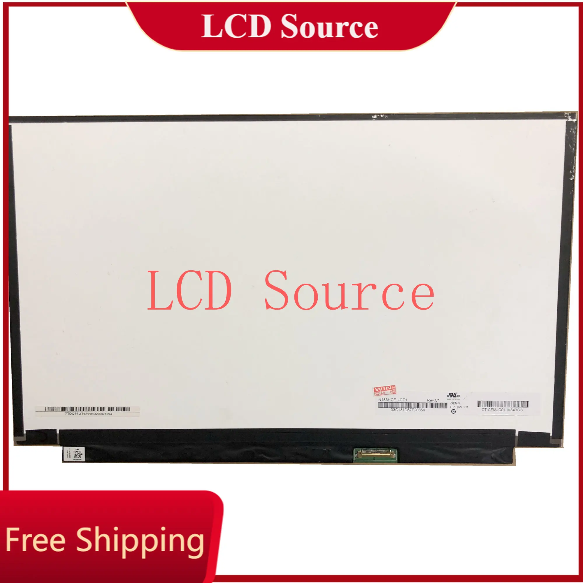 

N133HCE-GP1 Fit LP133WF4-SPB1 LQ133M1JW15-E 1920x1080 IPS NON-TOUCH 13.3 inch LCD SCREEN