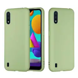 Matcha green Matte Phone Case For Samsung galaxy A10 A10E A20 A20E A30 A40 A50 A70 S A01 A02S A11 A21 A31 A41 Silicone TPU Cover