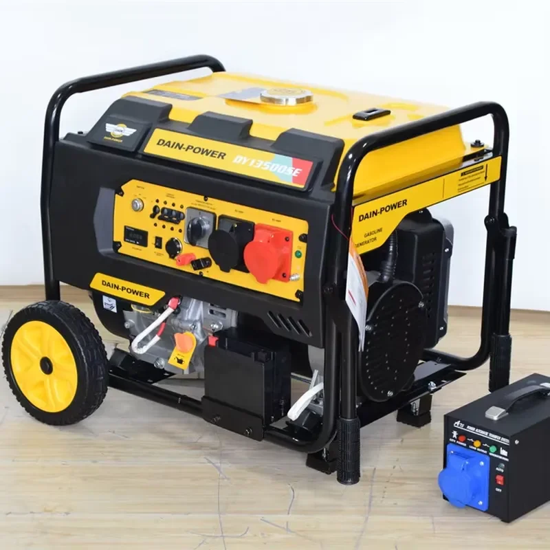 for 10KW Portable Generator with Electric Start and ATS for Home Use Backup Power Supply