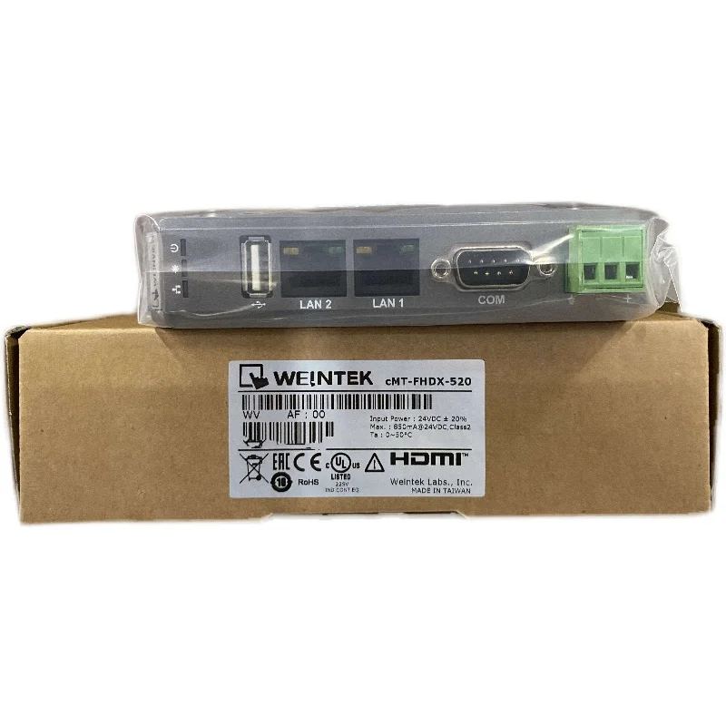 الأصلي الجديد ويينتيك CMT-FHDX-520 HMI العرض إلى HDTV المدمج في منافذ إيثرنت مزدوجة استبدال cMT-FHD