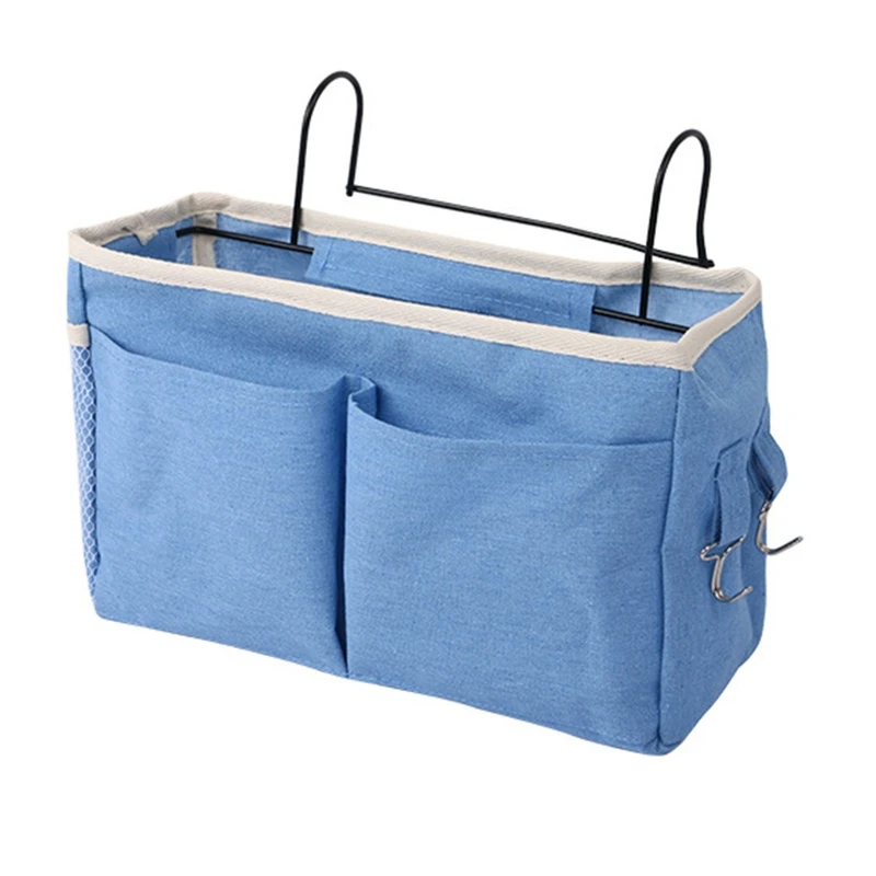 Bedside Storage Bag Hanging for Bunk Hospital Beds Dorm Rooms Bed Rails Crib Bed Side Nappy Holder