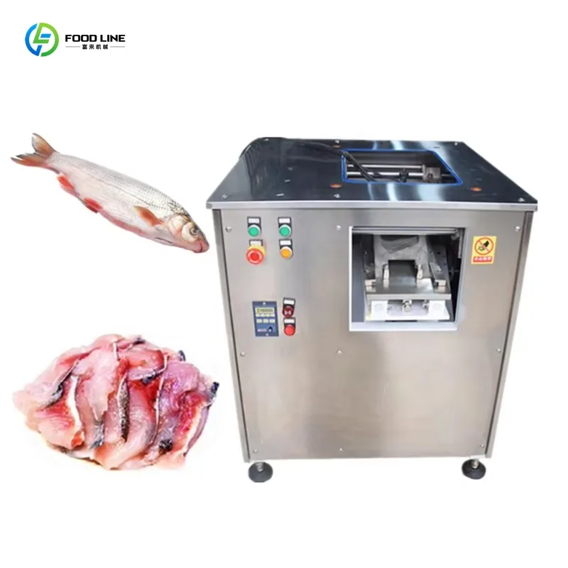 Customized Fresh Fish Slicing Equipment Salmon Fillet Cutter Tilapia Processing Machine