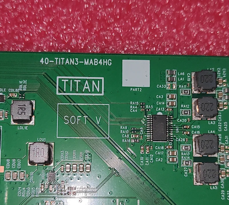 Spedizione gratuita! Test e spedizione della scheda madre della TV M8-0TITAN1-MA200AA muslimled