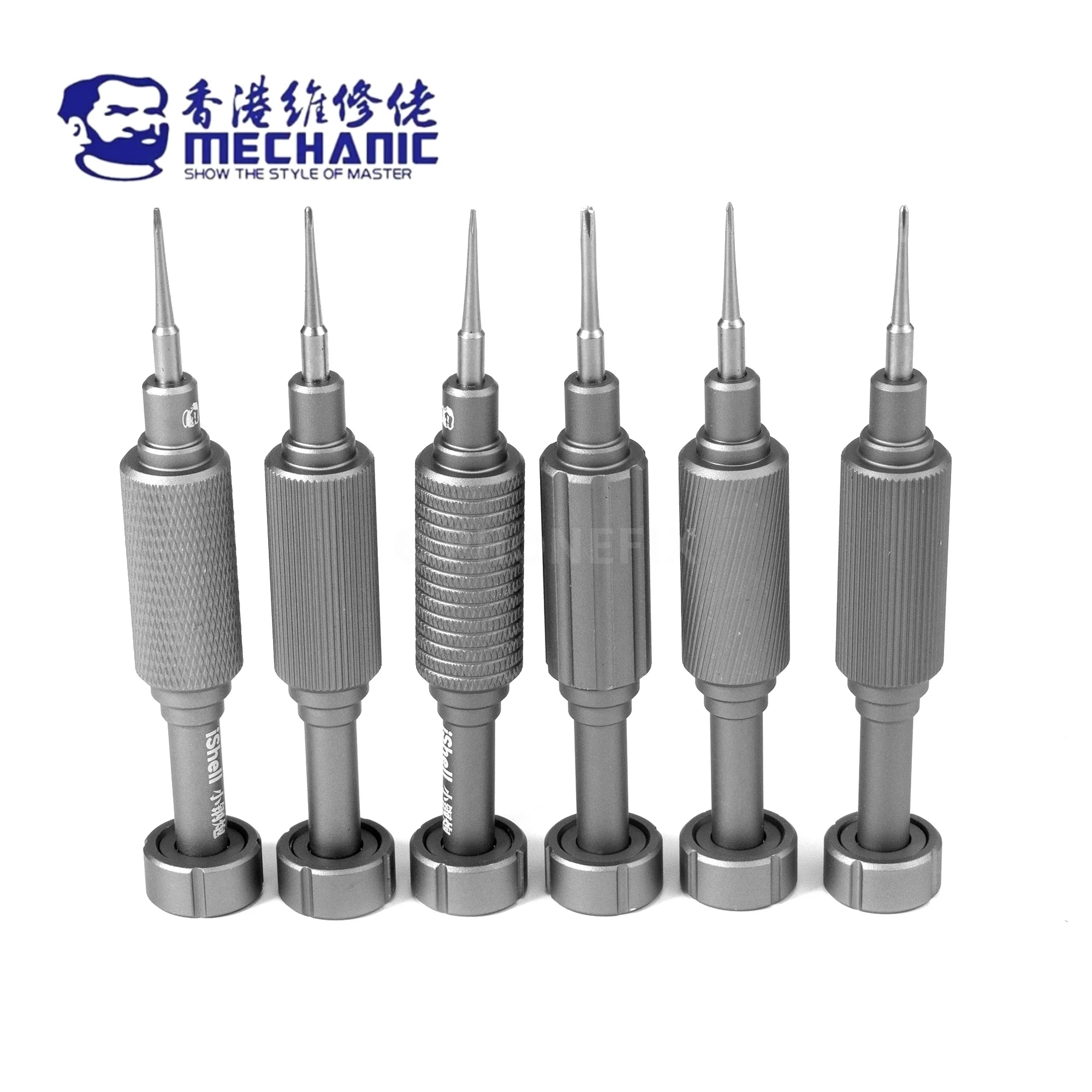 MECHANIC Präzisions-Schraubendreher-Set mit hoher Härte, Pflaumenblüten-Kreuz-Torx T2 Y0,6 Pentalobe Phillips für iPhone-Demontagewerkzeuge, Elektronik, Telefon, Uhr, Tablet, Reparatur, Öffnungswerkzeug – Detail 1