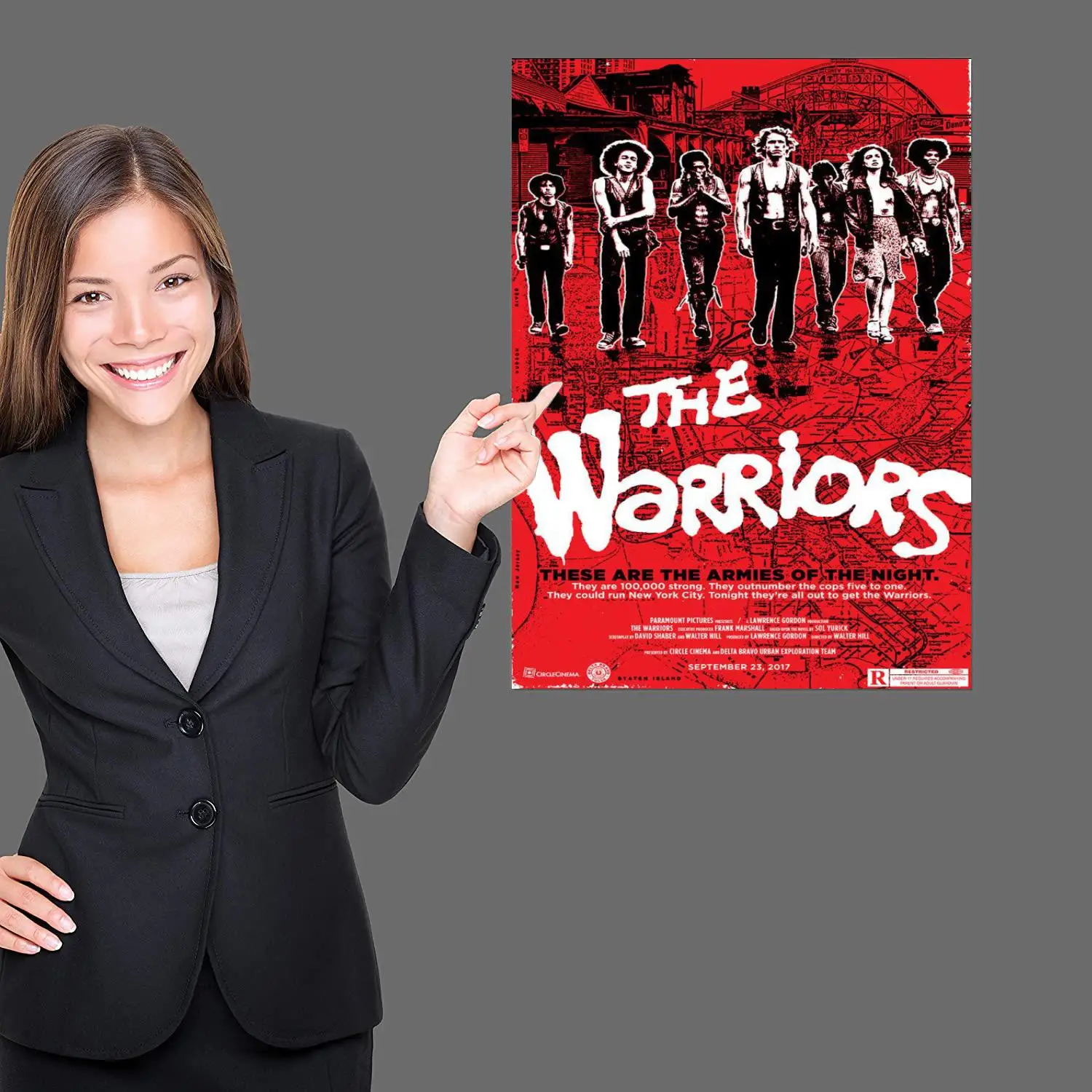 the warriors movie Decorative Canvas Posters Room Bar Cafe Decor Gift Print Art Wall Paintings