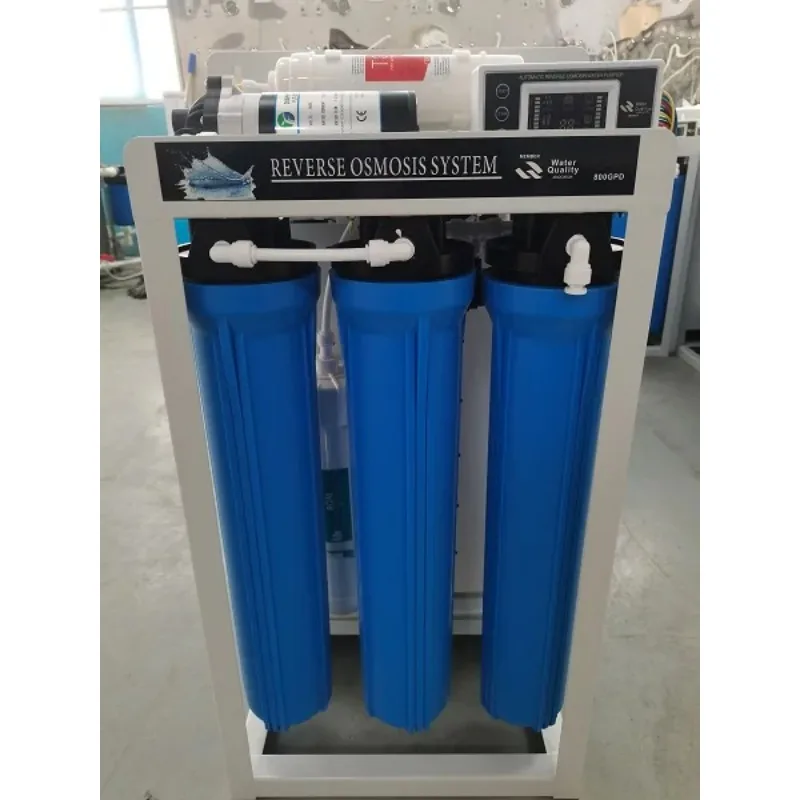 5 Stage 400GPD RO Water Filter System With 220V Booster Pump For Household Commercial Water Purification 1 Year Warranty