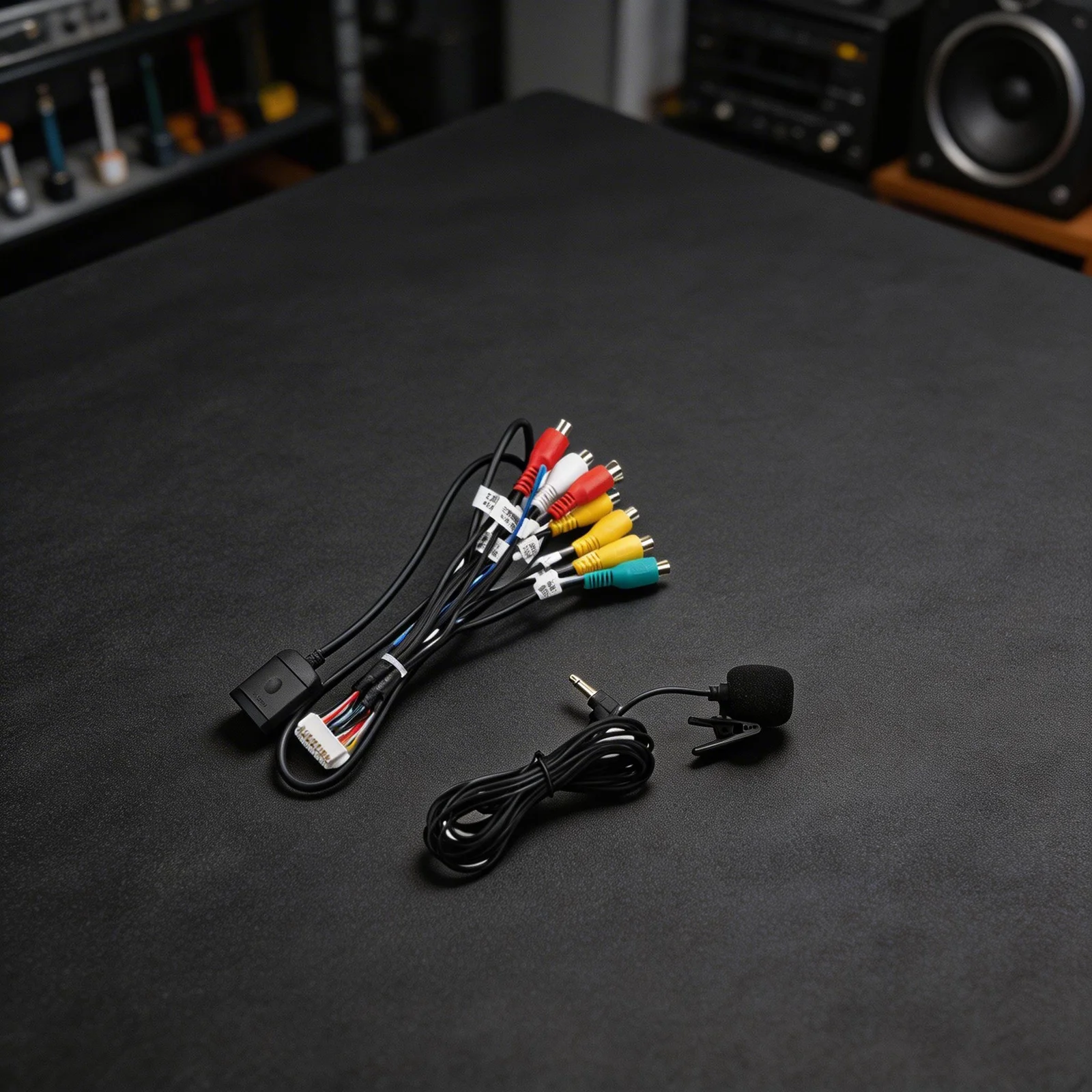 4G Audio Adapter Microphone Connector Car Multimedia Setup 20pin Connector Wear-resistant Design Direct Installation