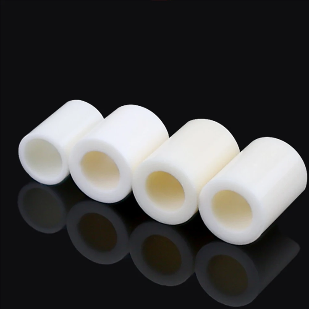 ID 0.6-20mm Single Hole Alumina Ceramic Tube Insulation Resistance High Temperature Hollow Thermocouple Protection Ceramic Tube