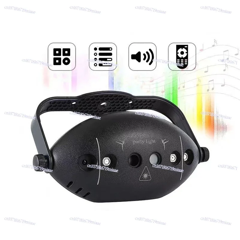 LED Voice Control Party Disco Light for Wedding Xmas Birthday Halloween Party Stage Laser DJ Disco Laser Light Projector USB